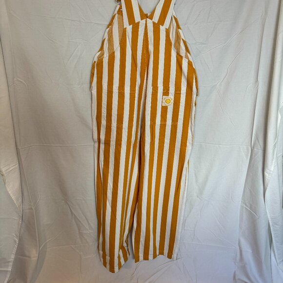 Big Bud Press Original Overalls in Yellow Stripe Size XXL - Picture 8 of 9